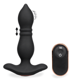Plug anal télécommandé vibrations et va-et-vient Verso