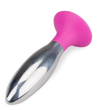 Charger l'image dans la galerie, Plug anal ventouse acier 10,0cm