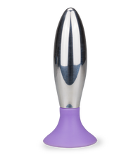 Charger l'image dans la galerie, Plug anal ventouse acier 10,0cm