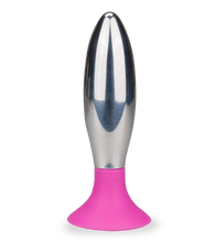Charger l'image dans la galerie, Plug anal ventouse acier 10,0cm