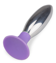 Charger l'image dans la galerie, Plug anal ventouse acier 10,0cm