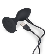 Charger l'image dans la galerie, Plug anal vibrant flexible à ventouse
