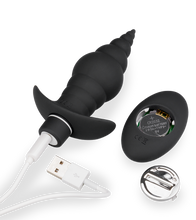 Charger l'image dans la galerie, Plug anal vibrant télécommandé Cupid