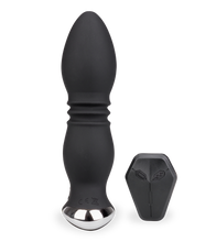 Charger l'image dans la galerie, Plug anal vibrant va-et-vient avec double cockring Paolo