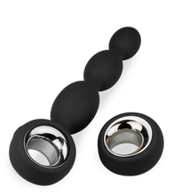 Charger l'image dans la galerie, Plug anal vibrant XXL chapelet 3 boules