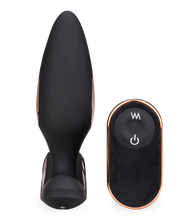 Charger l'image dans la galerie, Plug anal vibrations et électrostimulation avec cockring Fever