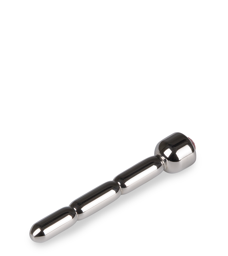 Plug d'urètre court avec strass