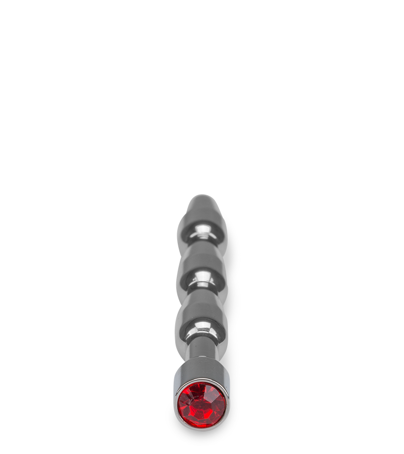 Plug d'urètre long avec strass