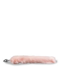 Charger l'image dans la galerie, Plug queue de renard fourrure vegan rose