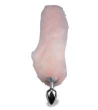 Charger l'image dans la galerie, Plug queue de renard fourrure vegan rose