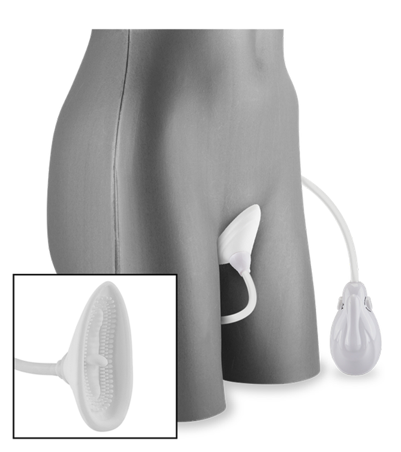 Pompe à clitoris picots vibrante