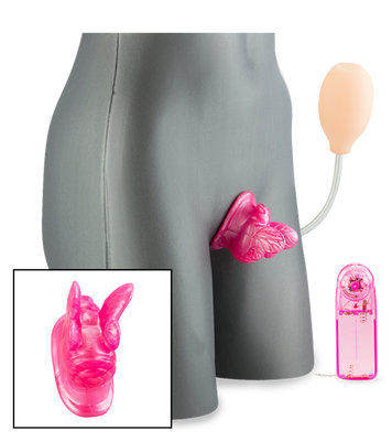 Pompe à clitoris vibrante papillon