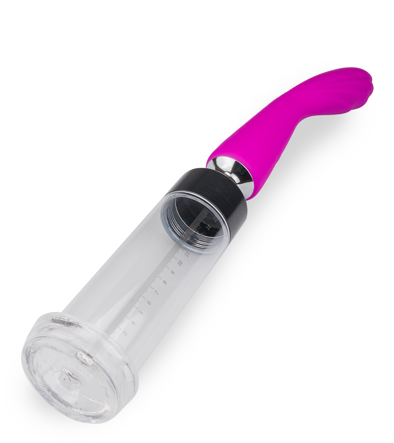 Pompe à pénis et vibromasseur 7 modes