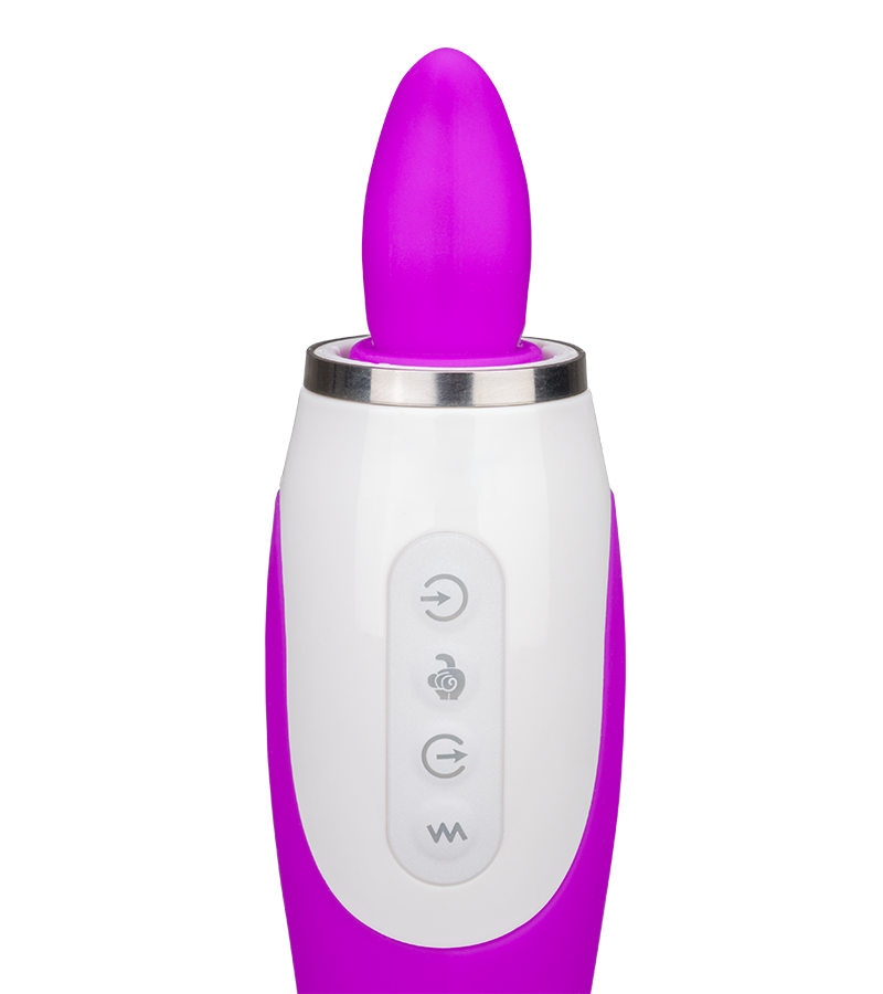 Pompe à vulve avec langue et vibromasseur Torch