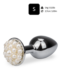 Charger l'image dans la galerie, Rosebud plug anal avec perles