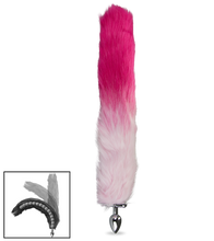 Charger l'image dans la galerie, Rosebud plug anal queue de chat et serre tête