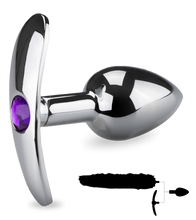 Charger l'image dans la galerie, Rosebud plug anal queue de chat et serre tête