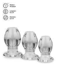 Charger l'image dans la galerie, Set de 3 plugs tunnel Quory