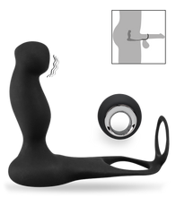 Charger l'image dans la galerie, Sextoy prostate avec anneau cockring télécommande sans fil