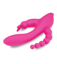 Charger l'image dans la galerie, Sextoy rabbit triple stimulation chapelet anal