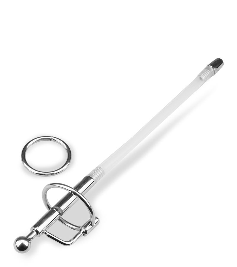 Sonde d'urètre percée avec sperm stopper Venera