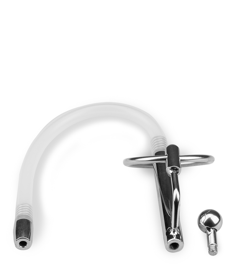 Sonde d'urètre percée avec sperm stopper Venera