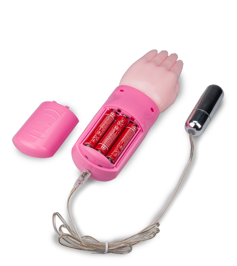 Stimulateur clitoris et vagin main vibrante