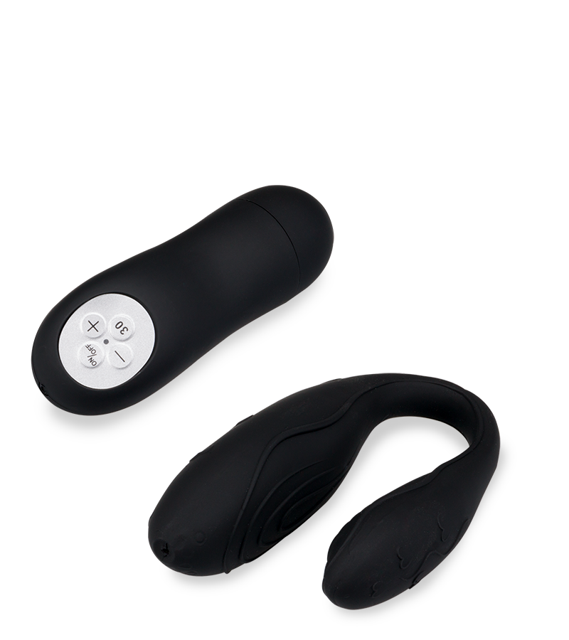 Stimulateur couple Lov'Inside™ télécommandé - noir