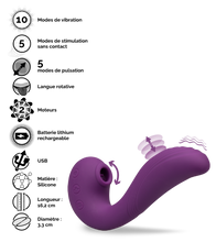 Charger l'image dans la galerie, Stimulateur de clitoris et point G Absolute