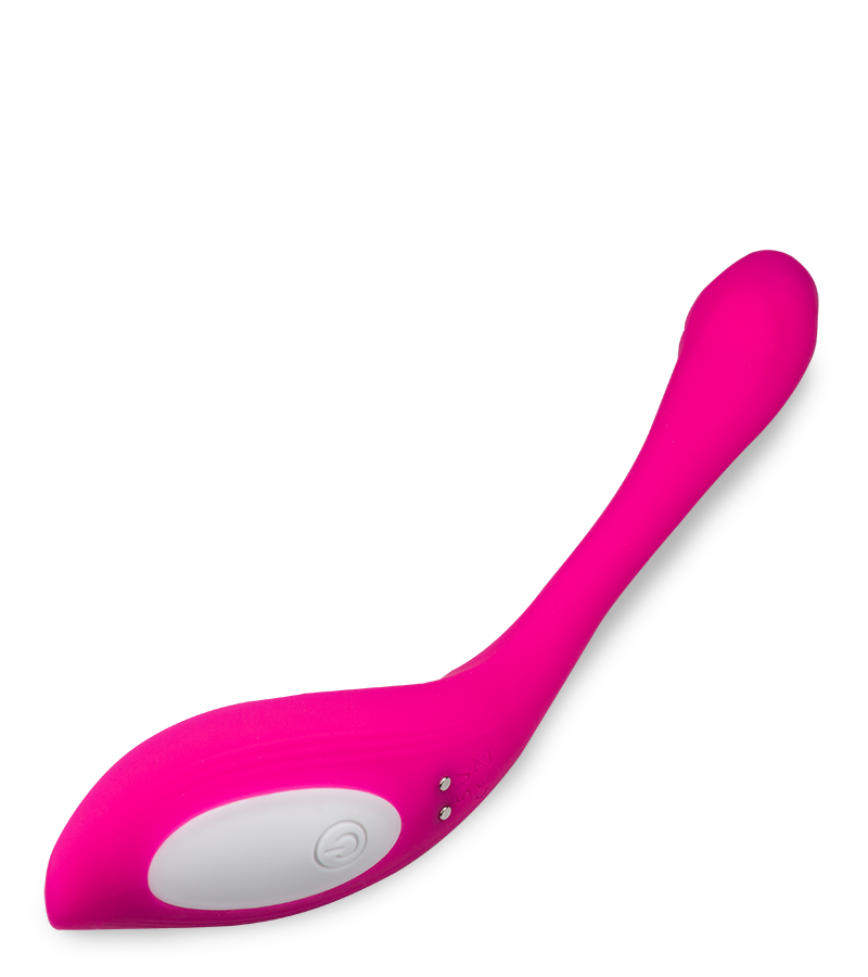 Stimulateur de clitoris et point G articulé télécommandé Idol