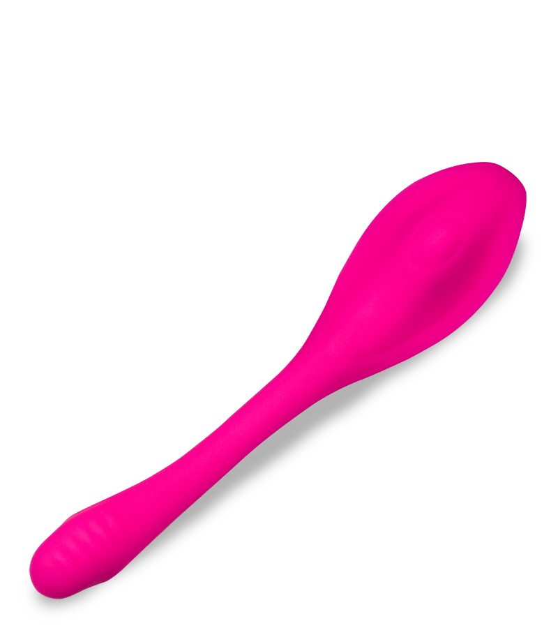 Stimulateur de clitoris et point G articulé télécommandé Idol