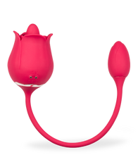 Charger l'image dans la galerie, Stimulateur de clitoris langue et œuf vibrant Blooming