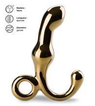 Charger l'image dans la galerie, Stimulateur de prostate en verre Gold Master