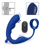 Stimulateur de prostate et double cockring Fury