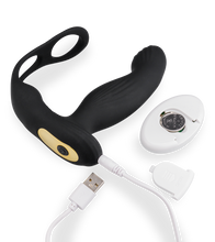 Charger l'image dans la galerie, Stimulateur de prostate toutes options avec cockrings Hubert