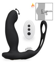 Charger l'image dans la galerie, Stimulateur de prostate toutes options avec cockrings Hubert