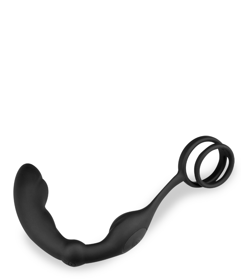 Stimulateur de prostate vibrant et cockring Hedonism