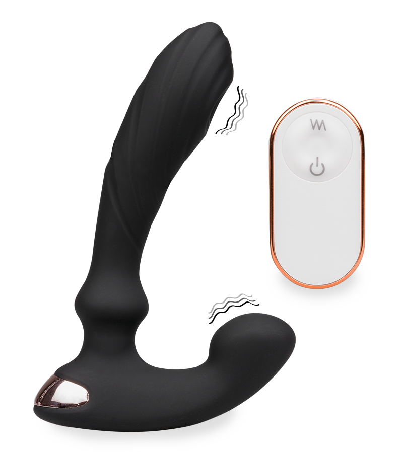 Stimulateur de prostate vibrant télécommandé 9 modes