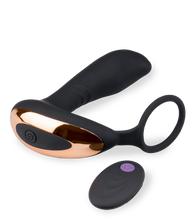 Charger l'image dans la galerie, Stimulateur prostate vibrant avec anneau cockring 7 modes