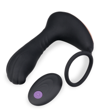 Charger l'image dans la galerie, Stimulateur prostate vibrant avec anneau cockring 7 modes