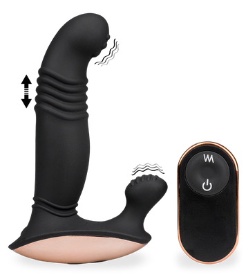 Stimulateur prostatique vibrant et va-et-vient Oliver
