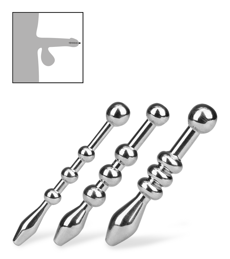 Trio de plugs d'urètre Marsnik