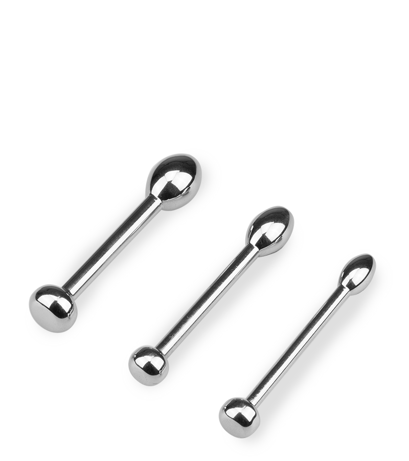 Trio de plugs d'urètre Perseverance