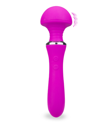 Vibro Fantasy Wand massage USB magnetic 12 modes