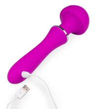 Charger l'image dans la galerie, Vibro Fantasy Wand massage USB magnetic 12 modes