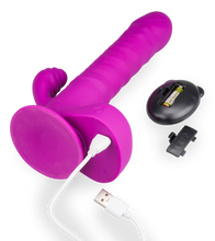 Charger l'image dans la galerie, Vibro gode rabbit va-et-vient à ventouse