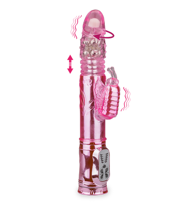 Vibro papillon XXL deluxe USB va-et-vient