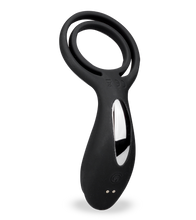 Charger l'image dans la galerie, Vibro pour couple avec anneaux cockring et testicules USB