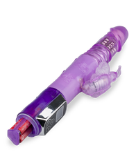Charger l'image dans la galerie, Vibro rabbit Butterfly va-et-vient rotatif LCD