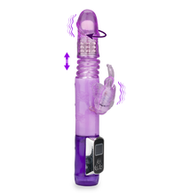Charger l'image dans la galerie, Vibro rabbit Butterfly va-et-vient rotatif LCD